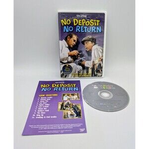 No Deposit No Return (DVD, 1976) Disney Don Knotts rare OOP